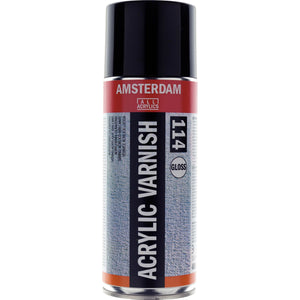 Varnish Gloss 114 Spray Can 400 ml - fyrir akrýlliti