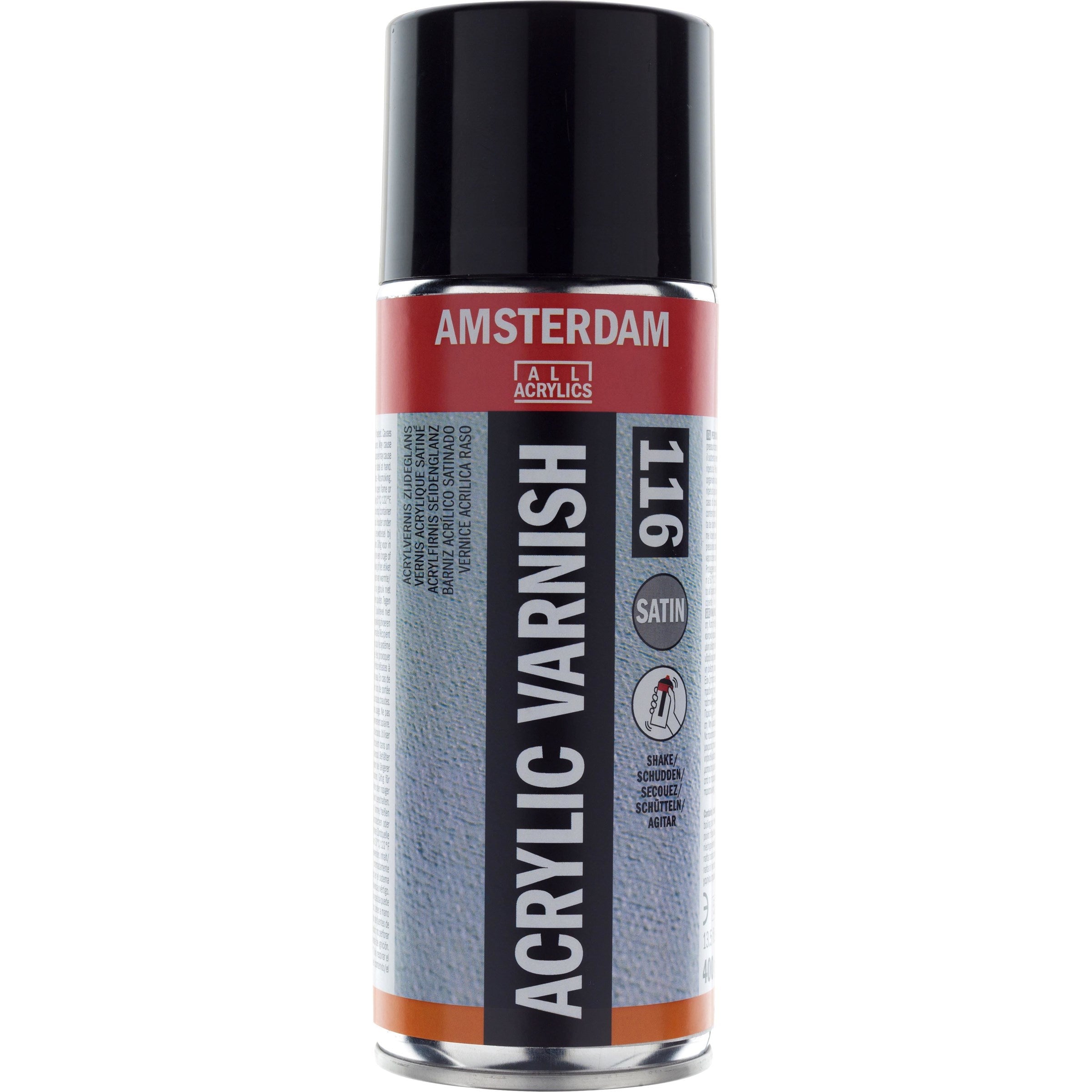 Varnish Satin 116 Spray Can 400 ml - fyrir akrýlliti